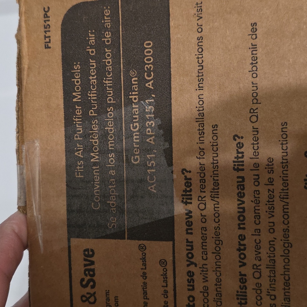 HEPA Filter Size V -  Replacement Filter - Picture 5 of 6